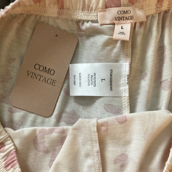 Come Vintage Pajamas NWT Size L - Picture 6 of 12